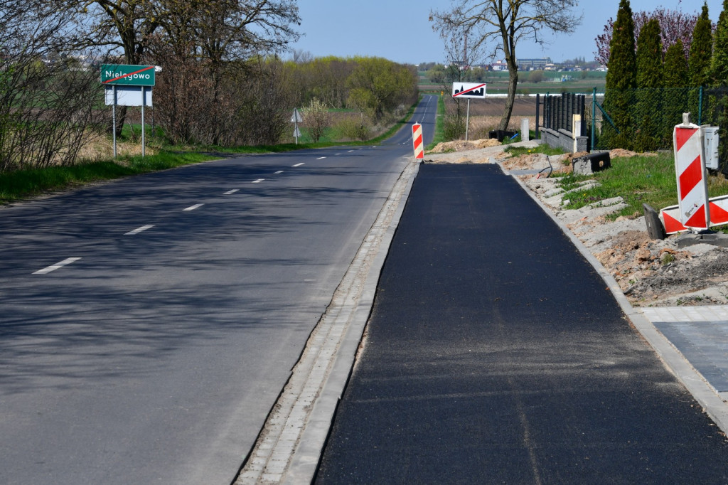 Budowa ścieżki rowerowej Nacław-Gryżyna