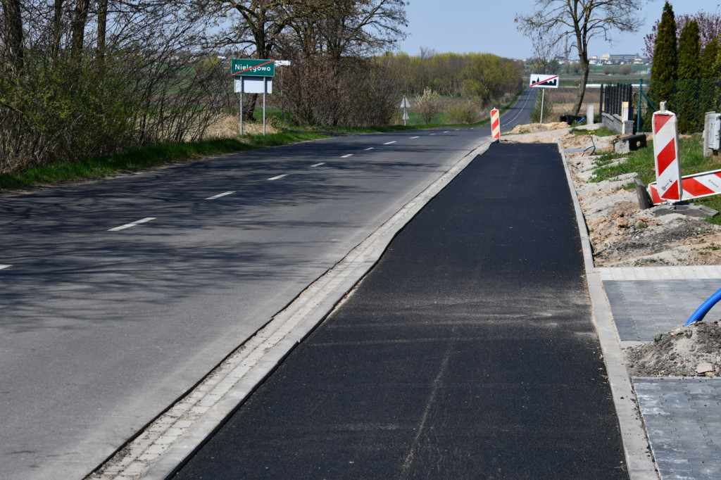 Budowa ścieżki rowerowej Nacław-Gryżyna