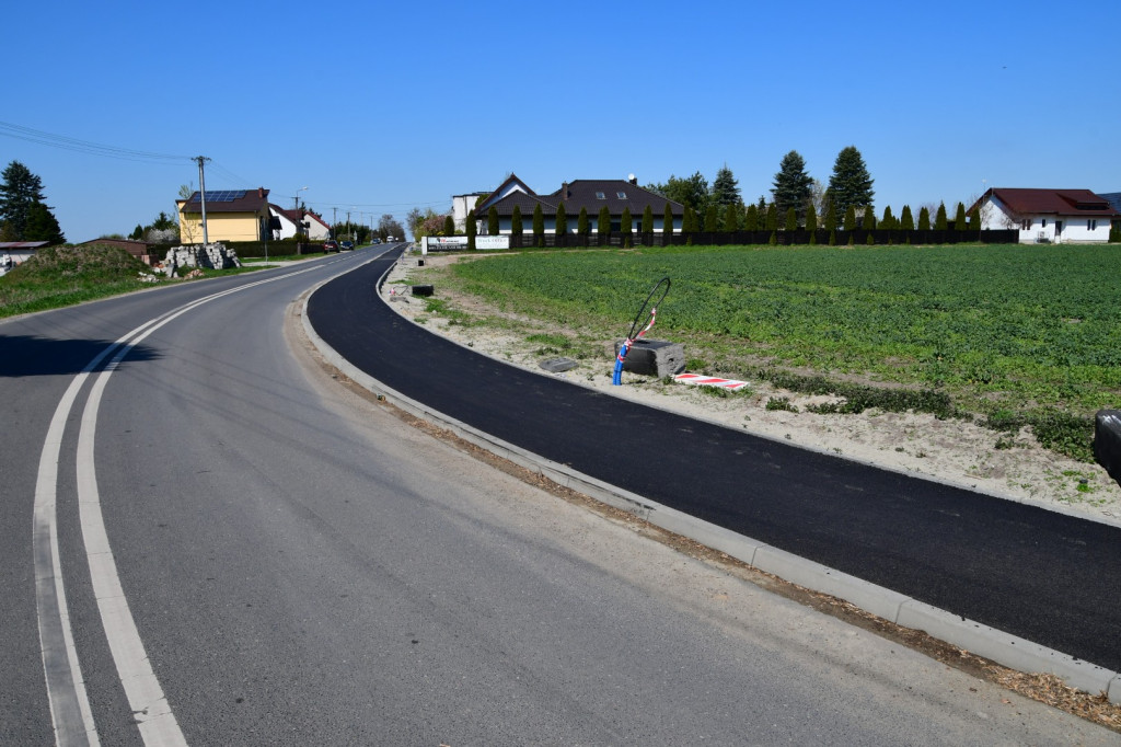 Budowa ścieżki rowerowej Nacław-Gryżyna