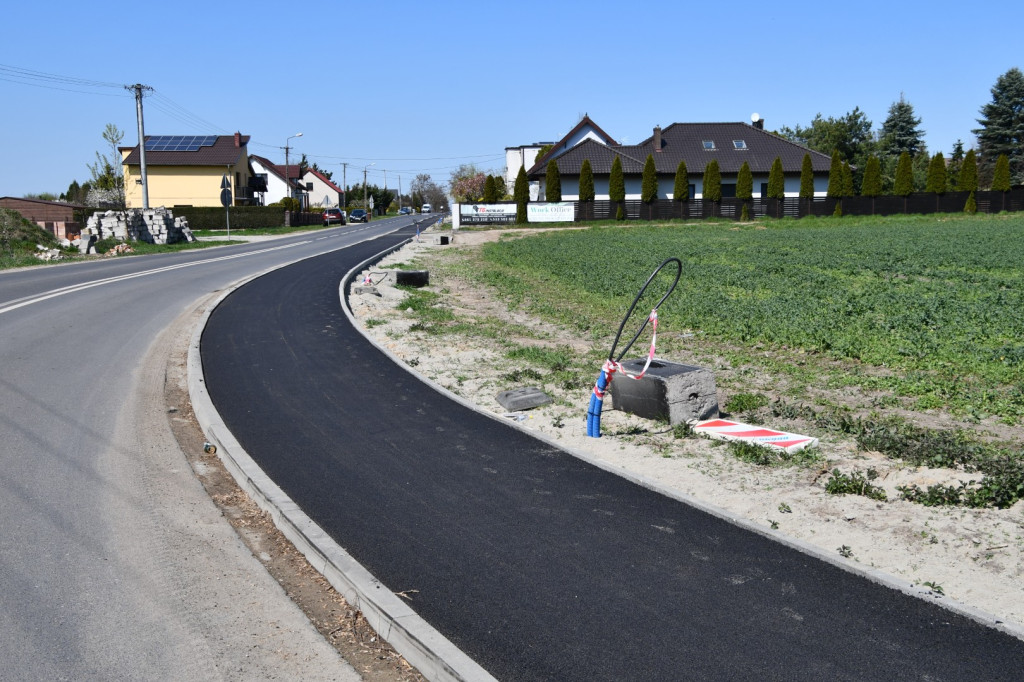 Budowa ścieżki rowerowej Nacław-Gryżyna
