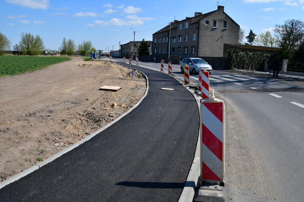 Budowa ścieżki rowerowej Nacław-Gryżyna