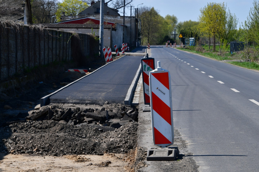 Budowa ścieżki rowerowej Nacław-Gryżyna