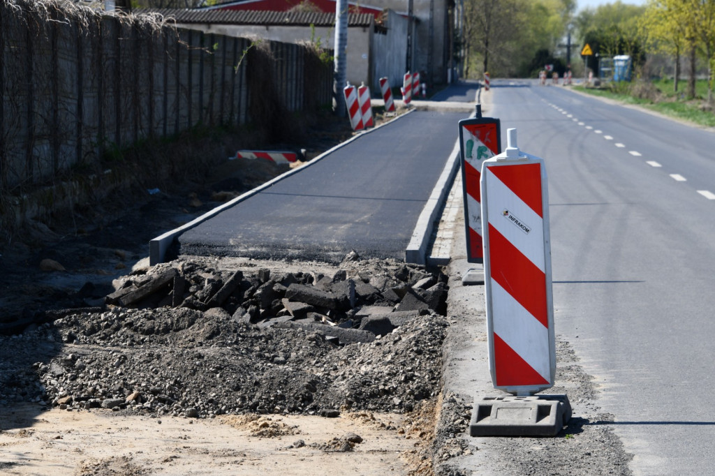 Budowa ścieżki rowerowej Nacław-Gryżyna