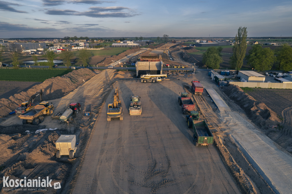 Obwodnica Kościana – galeria zdjęć z budowy