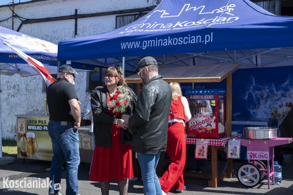Pochód 1 maja w Muzeum PRL Frania w Kokorzynie