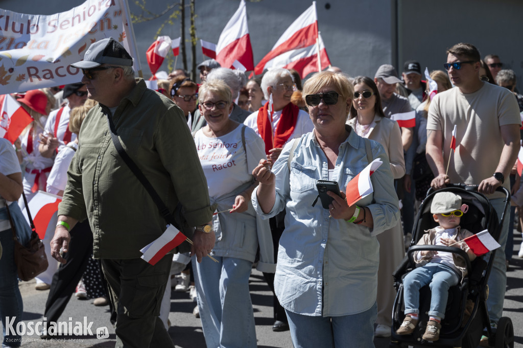 Pochód 1 maja w Muzeum PRL Frania w Kokorzynie