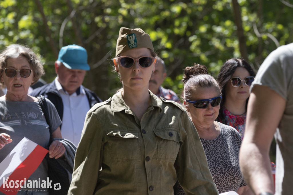 Pochód 1 maja w Muzeum PRL Frania w Kokorzynie