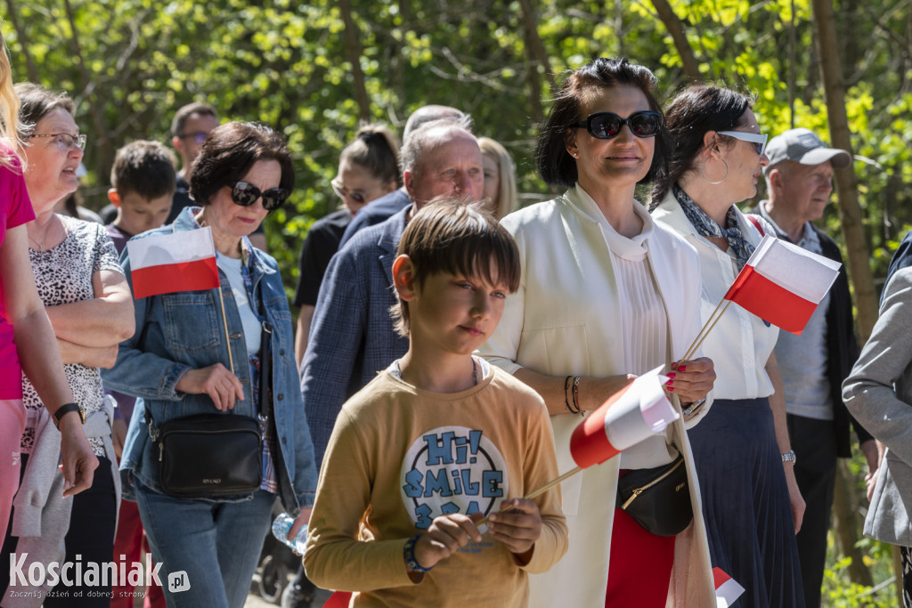 Pochód 1 maja w Muzeum PRL Frania w Kokorzynie