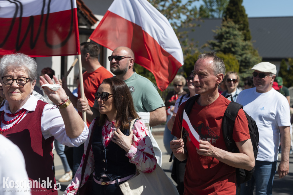 Pochód 1 maja w Muzeum PRL Frania w Kokorzynie