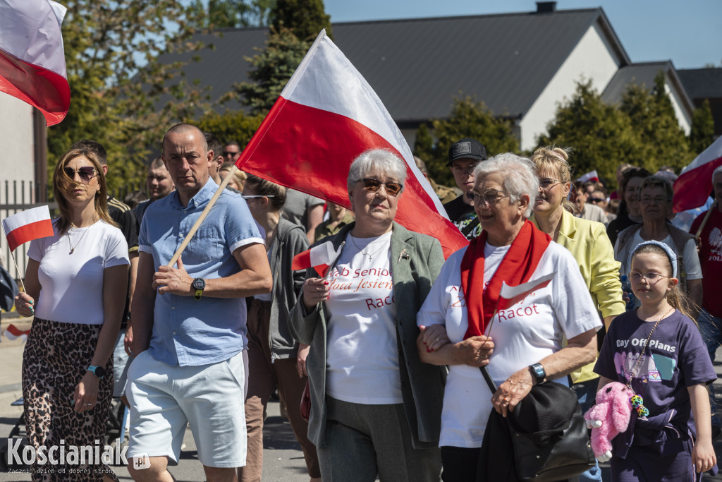 Pochód 1 maja w Muzeum PRL Frania w Kokorzynie