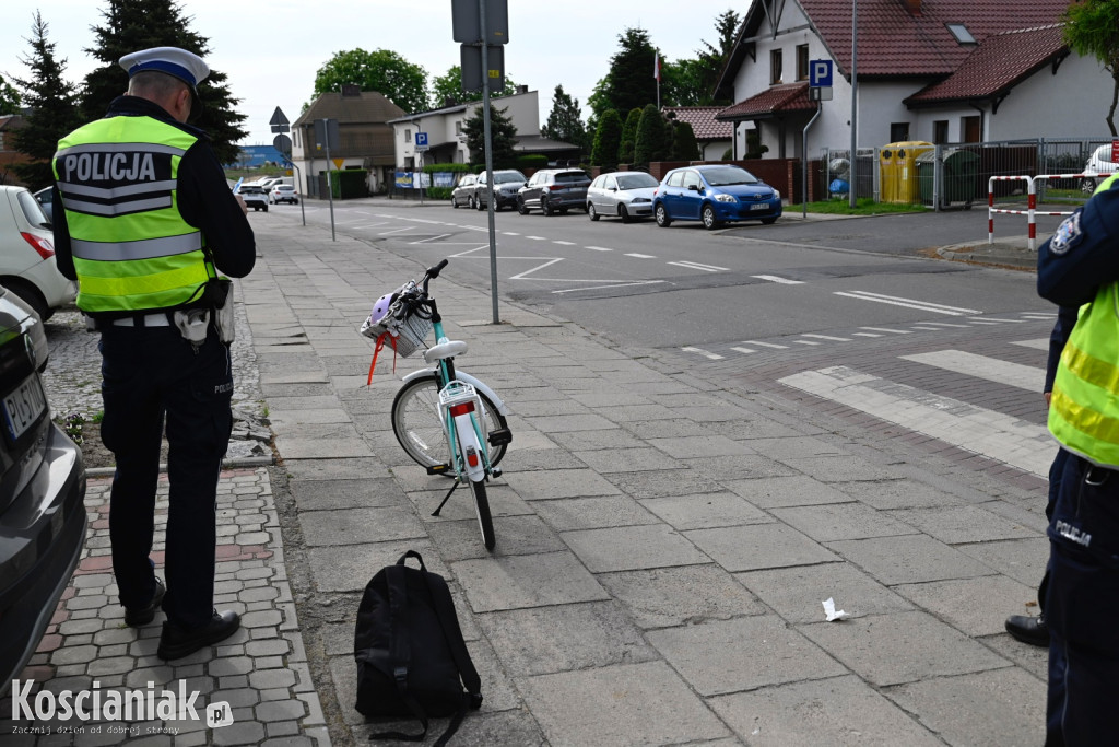 Potrącenie dziecka na rowerze w Kościanie