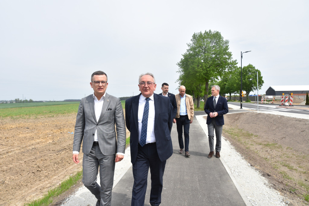 Wizytacje wicemarszałka na inwestycjach w powiecie