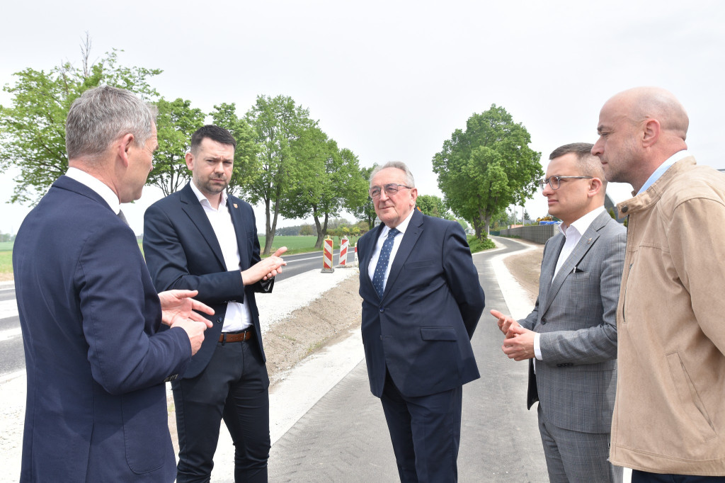 Wizytacje wicemarszałka na inwestycjach w powiecie