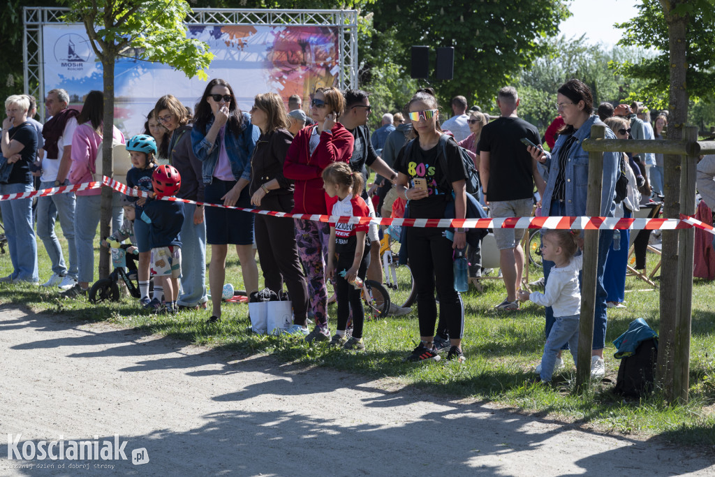 Zawody Mini Rehau MTB na Łazienkach w Kościanie