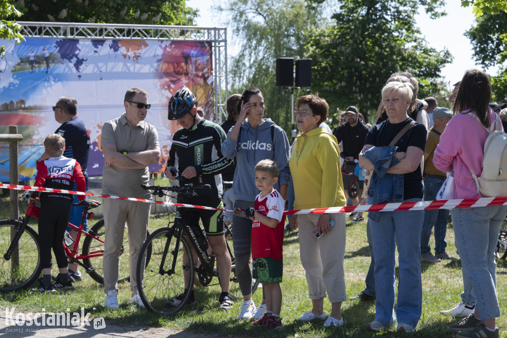 Zawody Mini Rehau MTB na Łazienkach w Kościanie