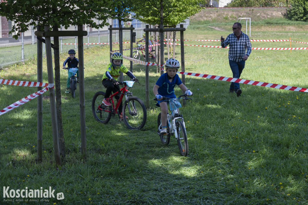 Zawody Mini Rehau MTB na Łazienkach w Kościanie