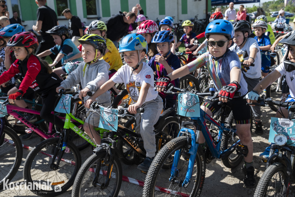Zawody Mini Rehau MTB na Łazienkach w Kościanie
