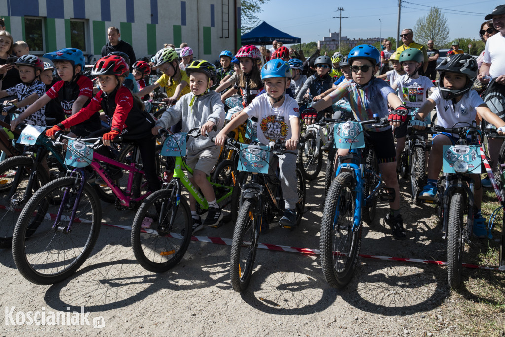 Zawody Mini Rehau MTB na Łazienkach w Kościanie