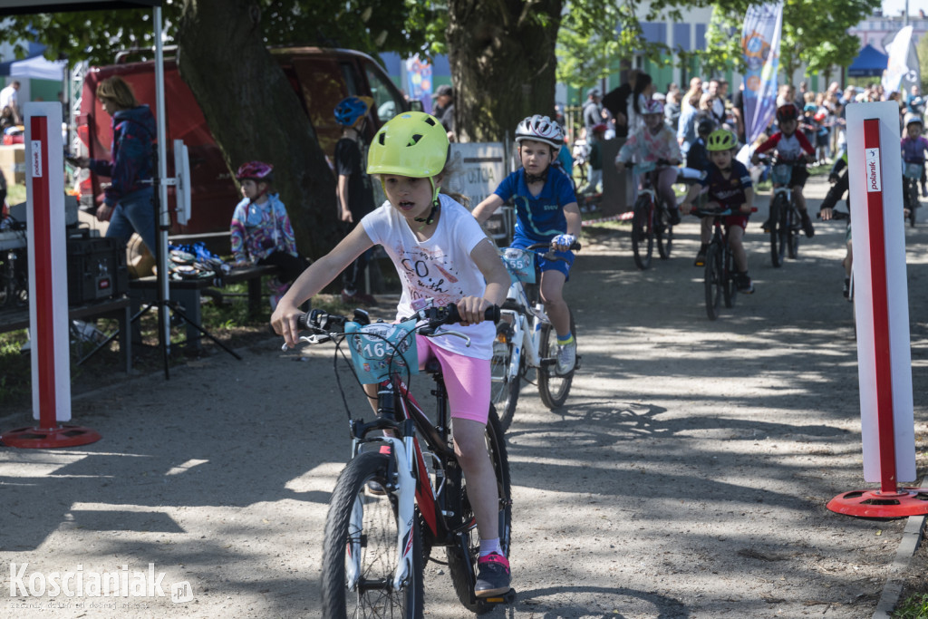 Zawody Mini Rehau MTB na Łazienkach w Kościanie