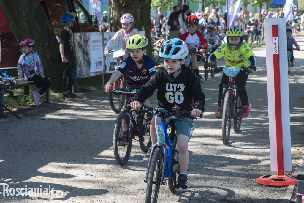 Zawody Mini Rehau MTB na Łazienkach w Kościanie