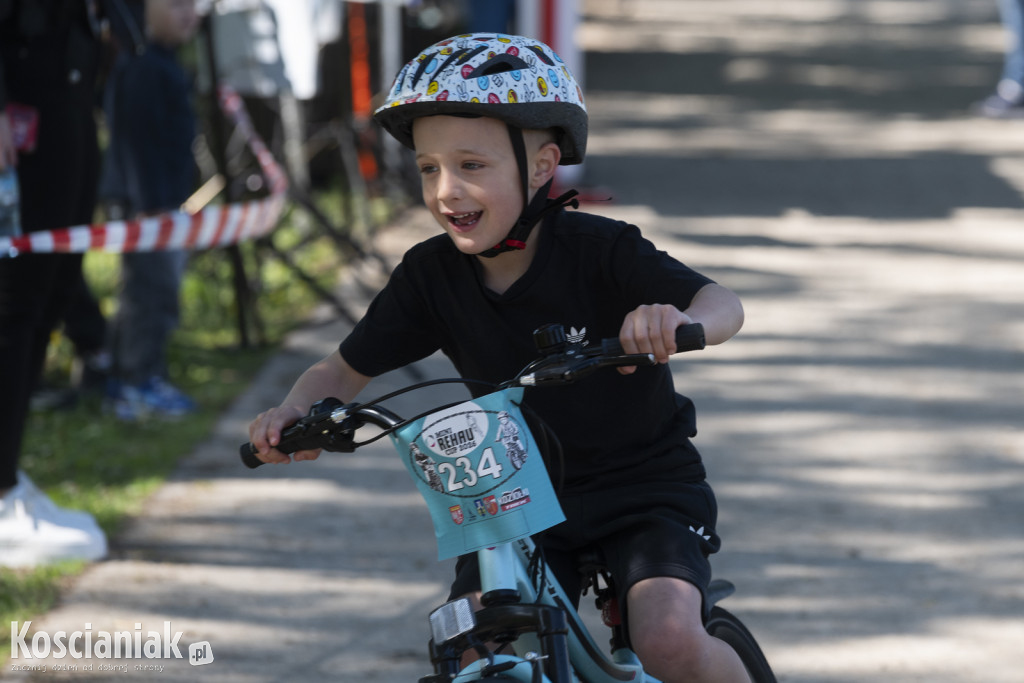 Zawody Mini Rehau MTB na Łazienkach w Kościanie