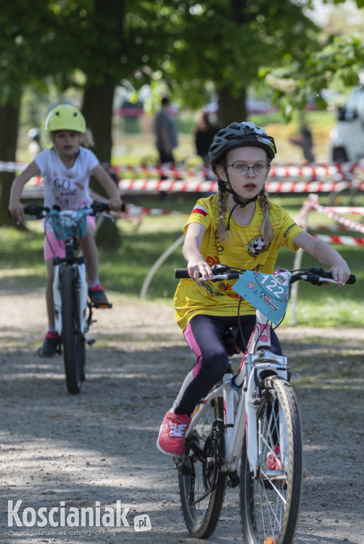 Zawody Mini Rehau MTB na Łazienkach w Kościanie