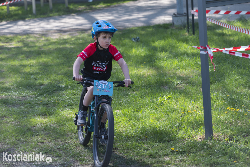 Zawody Mini Rehau MTB na Łazienkach w Kościanie