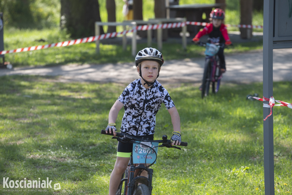 Zawody Mini Rehau MTB na Łazienkach w Kościanie