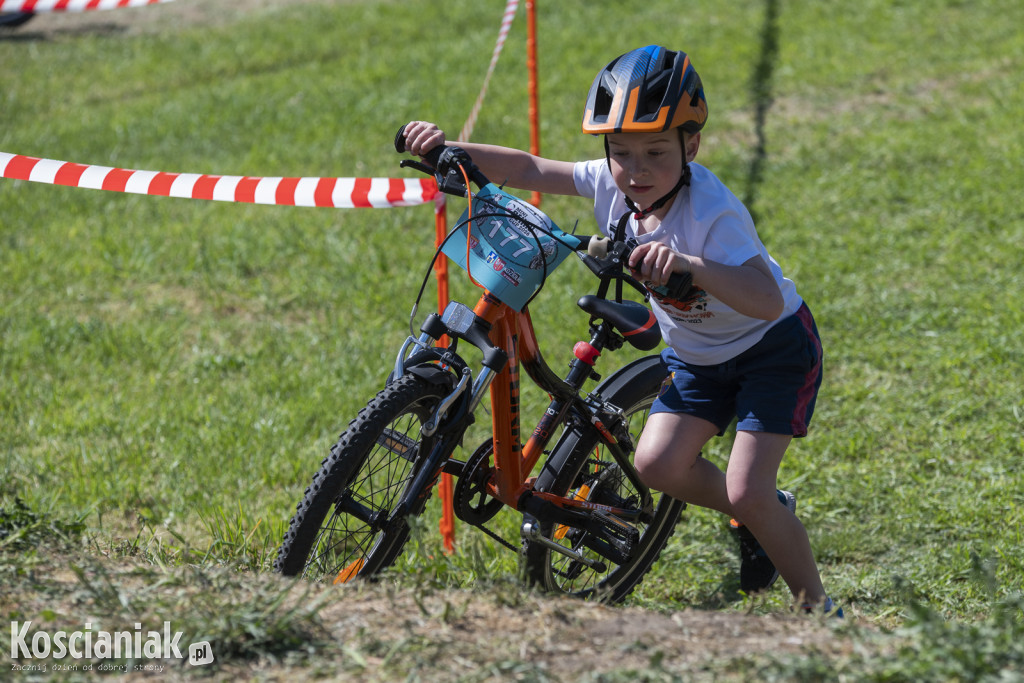 Zawody Mini Rehau MTB na Łazienkach w Kościanie