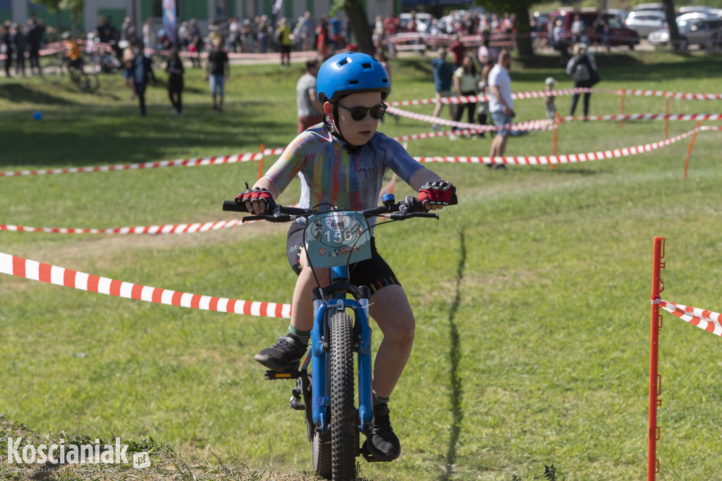 Zawody Mini Rehau MTB na Łazienkach w Kościanie