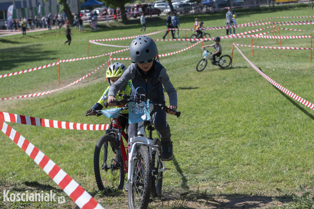 Zawody Mini Rehau MTB na Łazienkach w Kościanie