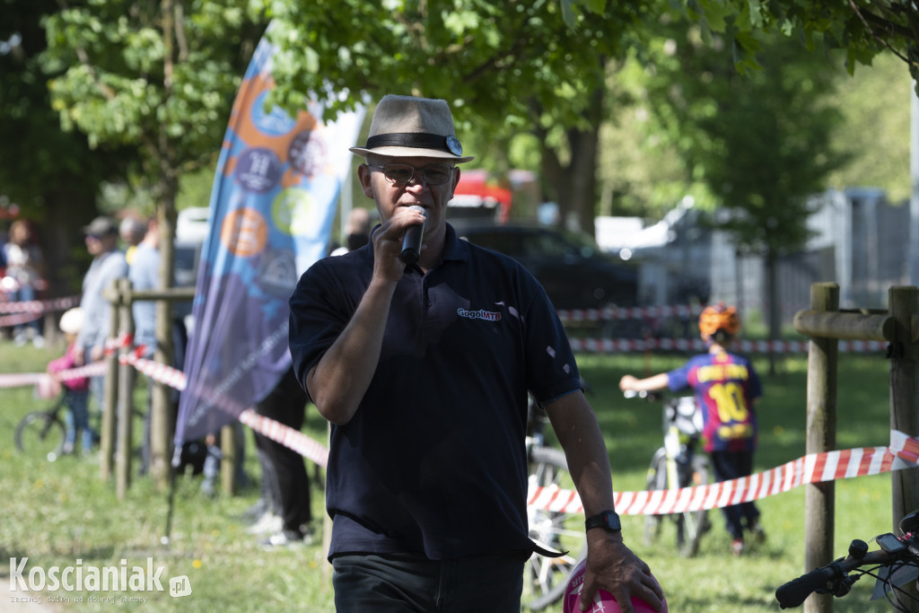 Zawody Mini Rehau MTB na Łazienkach w Kościanie