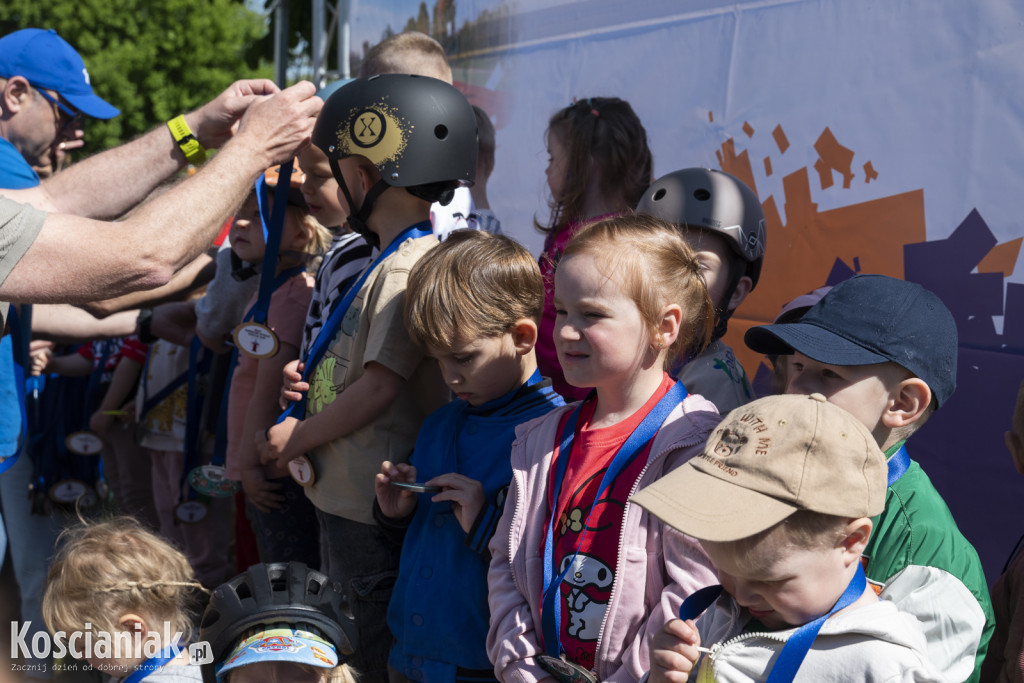Zawody Mini Rehau MTB na Łazienkach w Kościanie