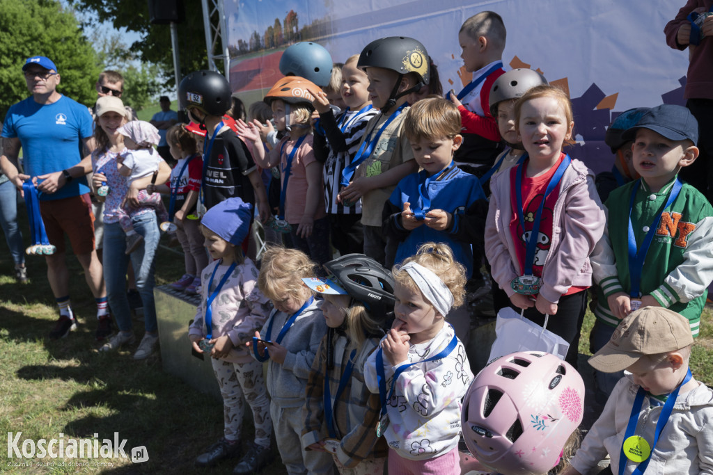 Zawody Mini Rehau MTB na Łazienkach w Kościanie