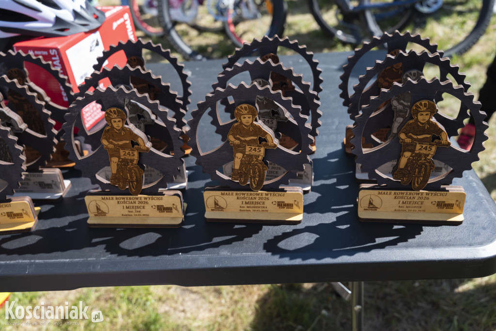 Zawody Mini Rehau MTB na Łazienkach w Kościanie