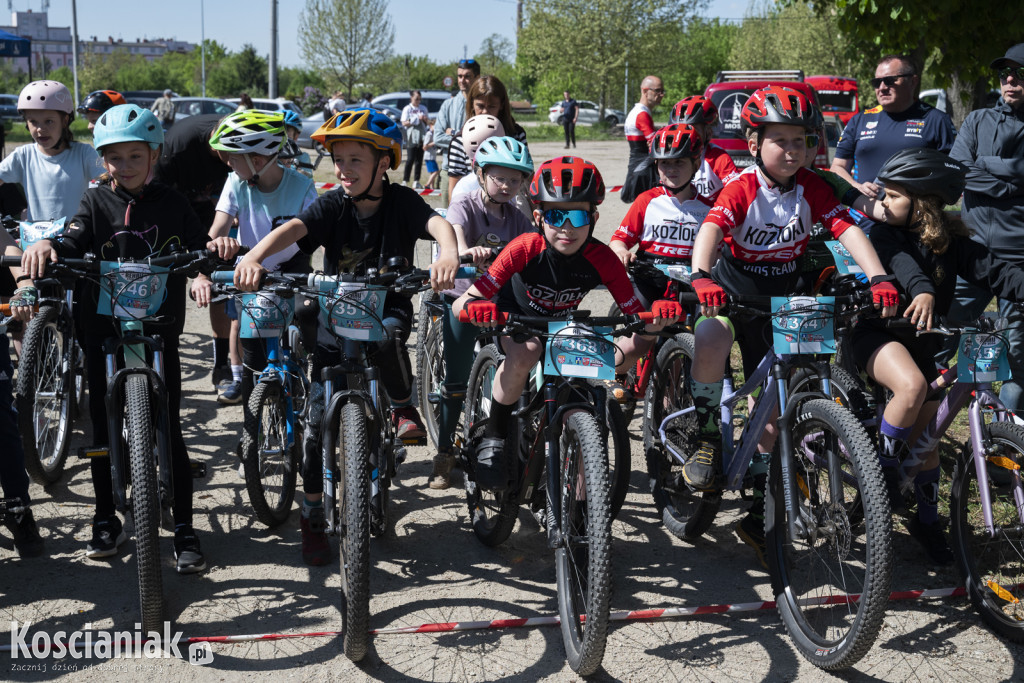Zawody Mini Rehau MTB na Łazienkach w Kościanie