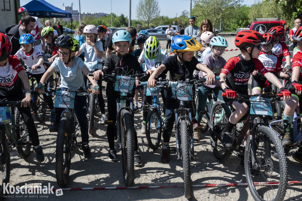 Zawody Mini Rehau MTB na Łazienkach w Kościanie