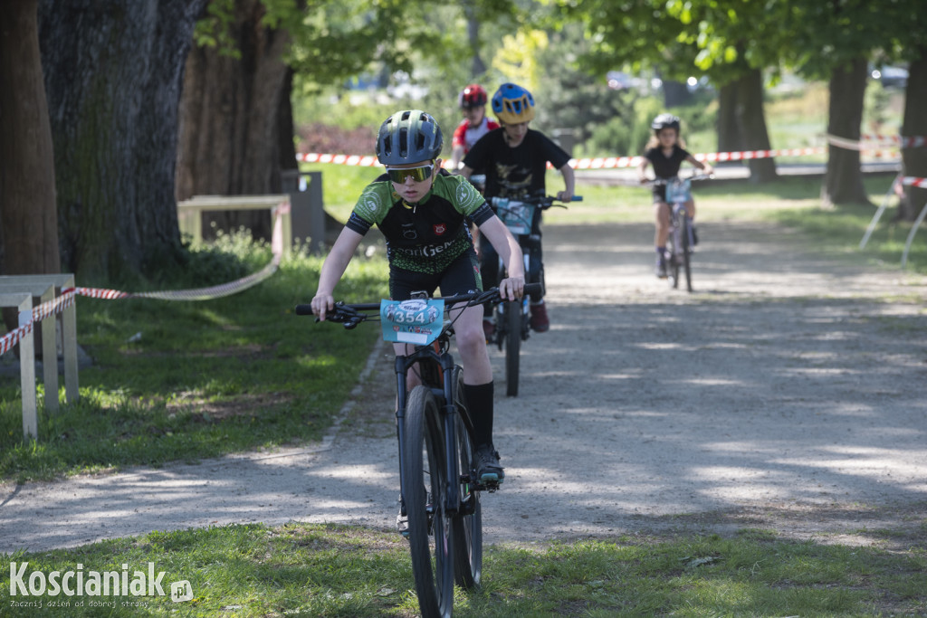 Zawody Mini Rehau MTB na Łazienkach w Kościanie