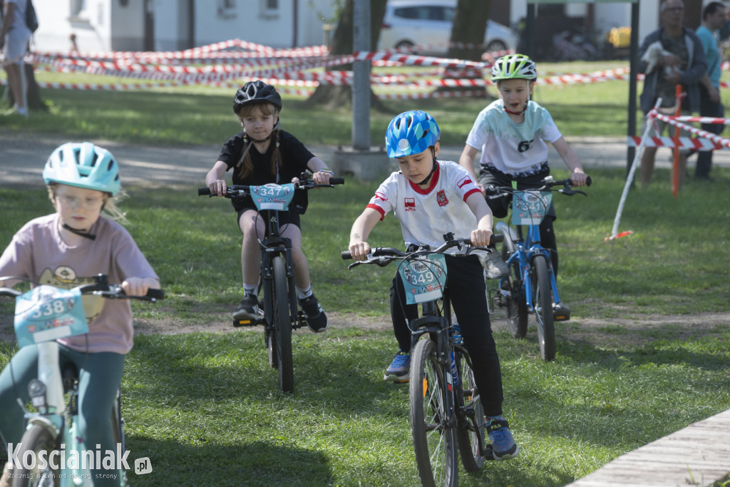 Zawody Mini Rehau MTB na Łazienkach w Kościanie