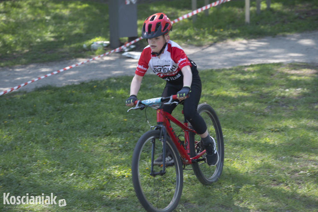 Zawody Mini Rehau MTB na Łazienkach w Kościanie