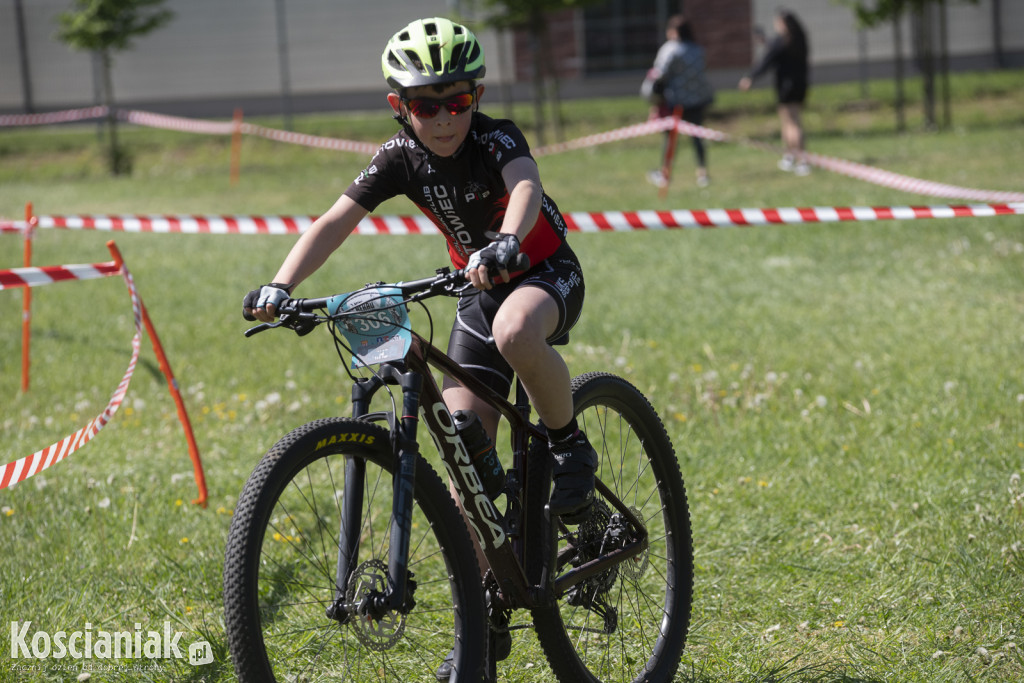 Zawody Mini Rehau MTB na Łazienkach w Kościanie