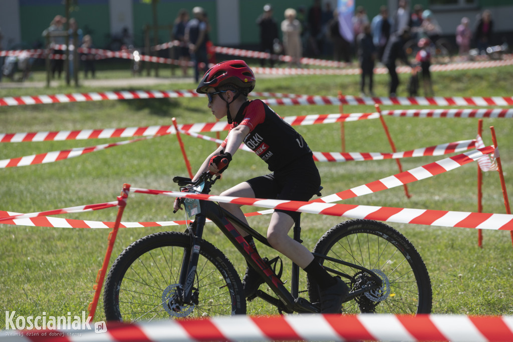 Zawody Mini Rehau MTB na Łazienkach w Kościanie