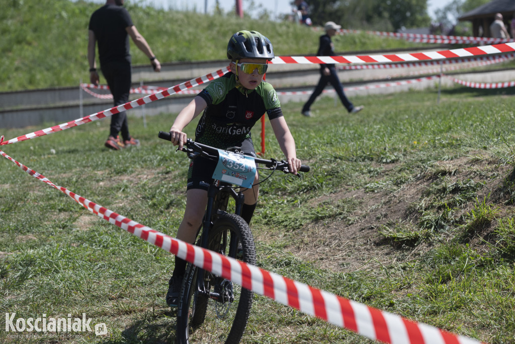 Zawody Mini Rehau MTB na Łazienkach w Kościanie