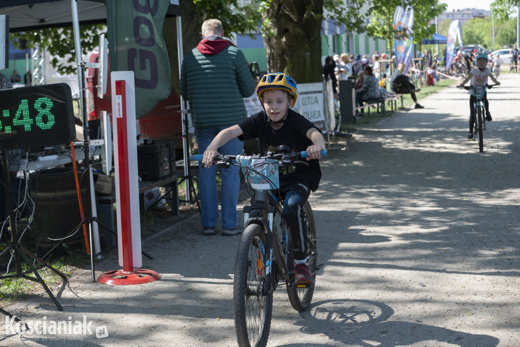 Zawody Mini Rehau MTB na Łazienkach w Kościanie