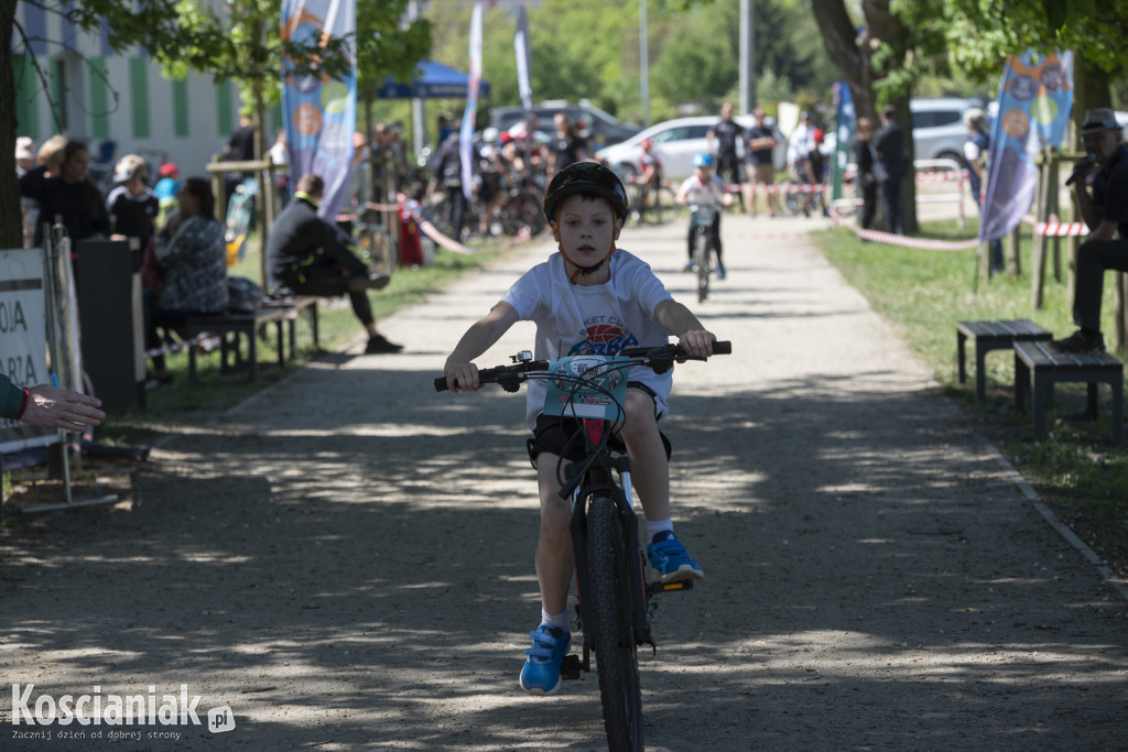 Zawody Mini Rehau MTB na Łazienkach w Kościanie