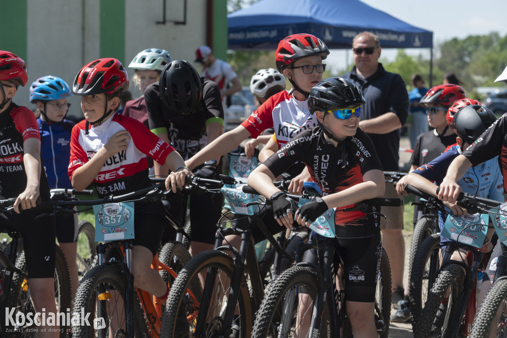 Zawody Mini Rehau MTB na Łazienkach w Kościanie