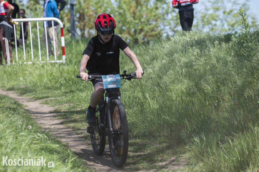 Zawody Mini Rehau MTB na Łazienkach w Kościanie