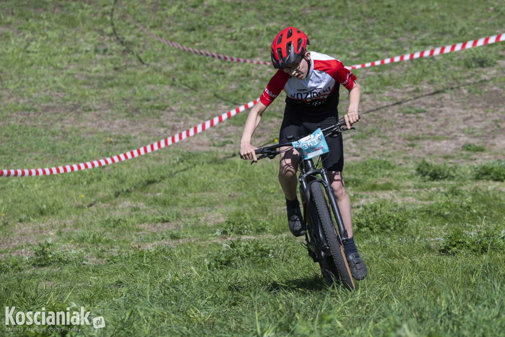 Zawody Mini Rehau MTB na Łazienkach w Kościanie