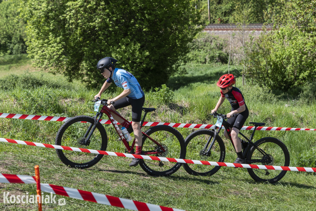 Zawody Mini Rehau MTB na Łazienkach w Kościanie