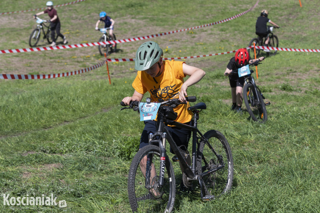 Zawody Mini Rehau MTB na Łazienkach w Kościanie